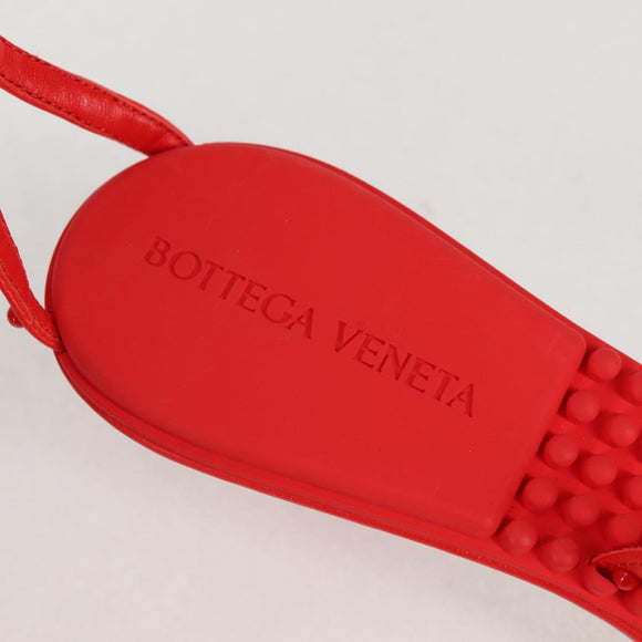 BOTTEGA VENETA Sandals Leather Pink Auth 134459M