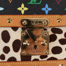 LOUIS VUITTON Monogram Multicolor Sac Dalmatian Bag Black M92825 LV Auth 134462V-20