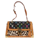 LOUIS VUITTON Monogram Multicolor Sac Dalmatian Bag Black M92825 LV Auth 134462V-13
