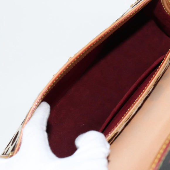 LOUIS VUITTON Monogram Multicolor Sac Dalmatian Bag Black M92825 LV Auth 134462V