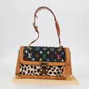 LOUIS VUITTON Monogram Multicolor Sac Dalmatian Bag Black M92825 LV Auth 134462V-12