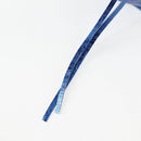 BALENCIAGA Luka Goal Shoulder Bag Leather Blue Silver 671309 Auth 134466M-21