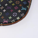 LOUIS VUITTON Monogram Multicolor Pochette GM Pouch Black M60027 LV Auth 134468-16