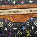 LOUIS VUITTON Monogram Multicolor Pochette GM Pouch Black M60027 LV Auth 134468-9