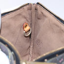 LOUIS VUITTON Monogram Multicolor Pochette GM Pouch Black M60027 LV Auth 134468-11