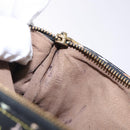 LOUIS VUITTON Monogram Multicolor Pochette GM Pouch Black M60027 LV Auth 134468-12