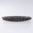 LOUIS VUITTON Monogram Multicolor Pochette GM Pouch Black M60027 LV Auth 134468-6