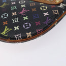 LOUIS VUITTON Monogram Multicolor Pochette GM Pouch Black M60027 LV Auth 134468-7