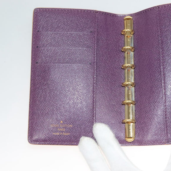 LOUIS VUITTON Epi Agenda PM Day Planner Cover Yellow R20059 LV Auth 134469