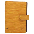 LOUIS VUITTON Epi Agenda PM Day Planner Cover Yellow R20059 LV Auth 134469-2