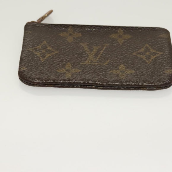 LOUIS VUITTON Monogram Coin Purse 2Set LV Auth 134472