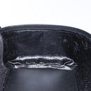 GUCCI Vanity Cosmetic Pouch Suede Black Silver 032 1705 0140 Auth 134479-18