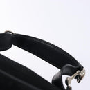 GUCCI Vanity Cosmetic Pouch Suede Black Silver 032 1705 0140 Auth 134479-14