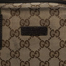GUCCI GG Canvas Web Sherry Line Hand Bag Beige Red Green 131228 Auth 134493-17