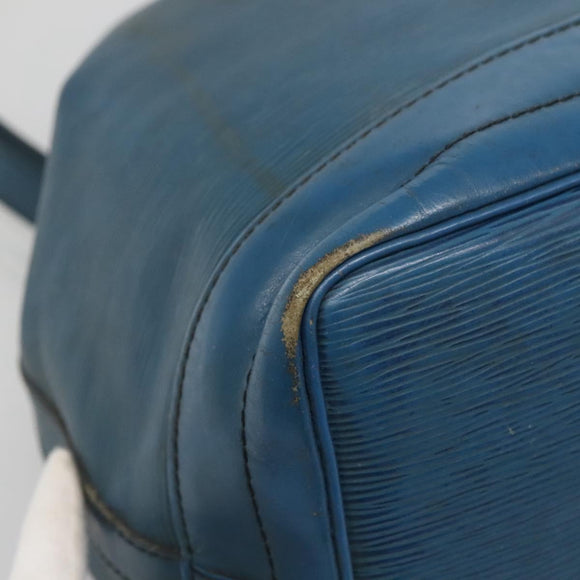 LOUIS VUITTON Epi Noe Shoulder Bag Toledo Blue M44005 LV Auth 134498