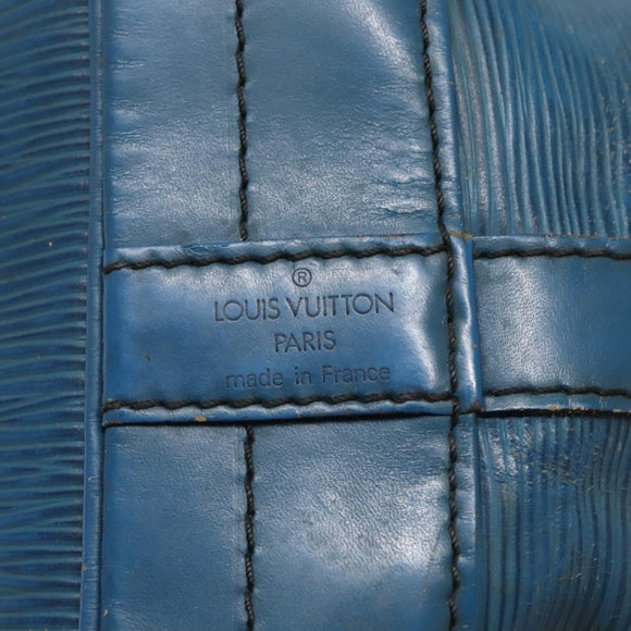 LOUIS VUITTON Epi Noe Shoulder Bag Toledo Blue M44005 LV Auth 134498