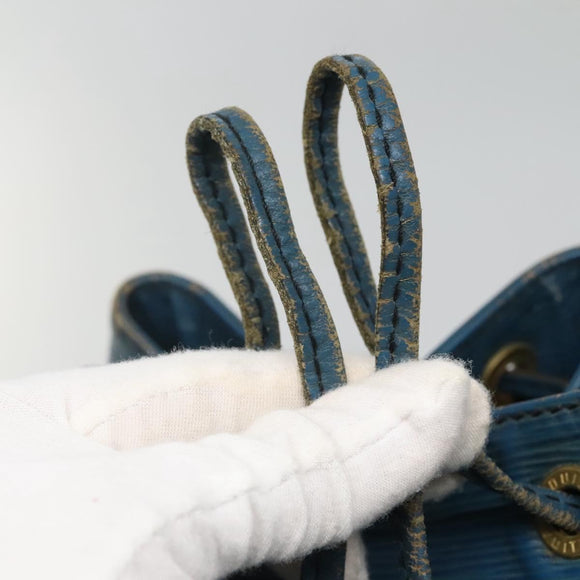 LOUIS VUITTON Epi Noe Shoulder Bag Toledo Blue M44005 LV Auth 134498