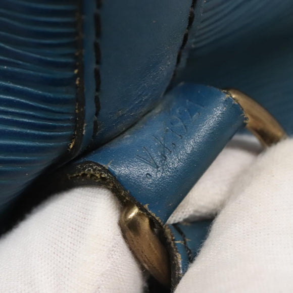 LOUIS VUITTON Epi Noe Shoulder Bag Toledo Blue M44005 LV Auth 134498