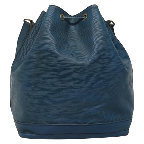 LOUIS VUITTON Epi Noe Shoulder Bag Toledo Blue M44005 LV Auth 134498