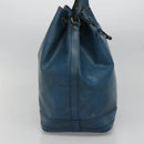 LOUIS VUITTON Epi Noe Shoulder Bag Toledo Blue M44005 LV Auth 134498-3