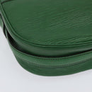 LOUIS VUITTON Epi Jeune Fille MM Shoulder Bag Green M52154 LV Auth 134501-16