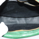 LOUIS VUITTON Epi Jeune Fille MM Shoulder Bag Green M52154 LV Auth 134501-9