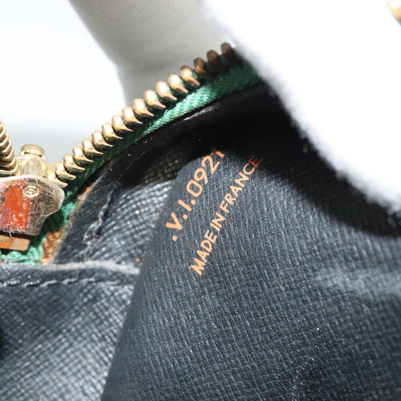 LOUIS VUITTON Epi Jeune Fille MM Shoulder Bag Green M52154 LV Auth 134501