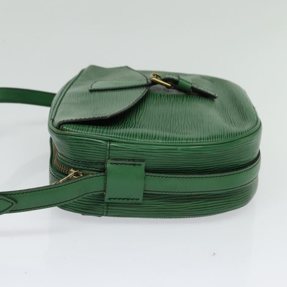 LOUIS VUITTON Epi Jeune Fille MM Shoulder Bag Green M52154 LV Auth 134501