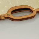 LOUIS VUITTON Monogram Vernis Roxbury Drive Hand Bag Perle M91374 Auth 134503-7