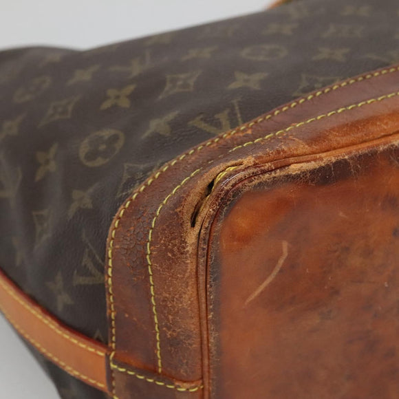 LOUIS VUITTON Monogram Noe Shoulder Bag M42224 LV Auth 134505
