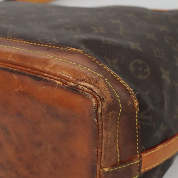 LOUIS VUITTON Monogram Noe Shoulder Bag M42224 LV Auth 134505