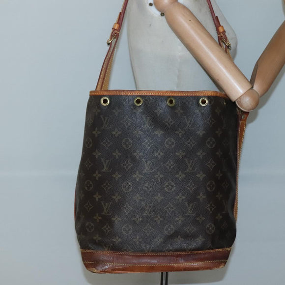 LOUIS VUITTON Monogram Noe Shoulder Bag M42224 LV Auth 134505