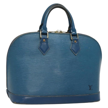 LOUIS VUITTON Epi Alma Hand Bag Toledo Blue M52145 LV Auth 134510