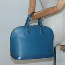 LOUIS VUITTON Epi Alma Hand Bag Toledo Blue M52145 LV Auth 134510-23