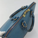 LOUIS VUITTON Epi Alma Hand Bag Toledo Blue M52145 LV Auth 134510-6