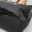 LOUIS VUITTON Monogram Vernis Reade PM Hand Bag Amarante M91993 LV Auth 134516-9