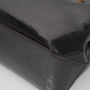 LOUIS VUITTON Monogram Vernis Reade PM Hand Bag Amarante M91993 LV Auth 134516-15