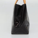 LOUIS VUITTON Monogram Vernis Reade PM Hand Bag Amarante M91993 LV Auth 134516-3