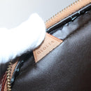 LOUIS VUITTON Monogram Vernis Van Damme Hand Bag Bronze M91125 LV Auth 134518-12