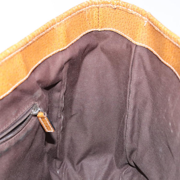 GUCCI GG Canvas Hand Bag Brown 113019 Auth 134527