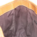 GUCCI GG Canvas Hand Bag Brown 113019 Auth 134527-19