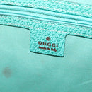 GUCCI GG Canvas Shoulder Bag Beige Silver 124357 Auth 134529-17