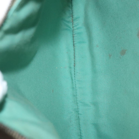 GUCCI GG Canvas Shoulder Bag Beige Silver 124357 Auth 134529