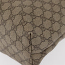 GUCCI GG Supreme Tote Bag PVC Beige 211137 Auth 134530-14