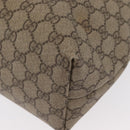 GUCCI GG Supreme Tote Bag PVC Beige 211137 Auth 134530-16