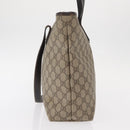 GUCCI GG Supreme Tote Bag PVC Beige 211137 Auth 134530-6