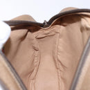 GUCCI GG Supreme Web Sherry Line Clutch Bag PVC Beige Gold 89 01 034 Auth 134532-17