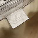 GUCCI GG implementation Tote Bag Silver 197953 Auth 134533-14