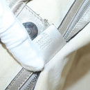 GUCCI GG implementation Tote Bag Silver 197953 Auth 134533-19