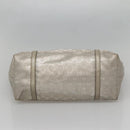 GUCCI GG implementation Tote Bag Silver 197953 Auth 134533-9